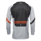 Thor Pulse Cube Gray And Orange Mx Off-road Jersey Men s Sizes Sm - 3x