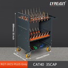 Cat40 Cnc Tool Holder Bt40 Cnc Tool Cart Stor With Wheels For Warehouse Factory