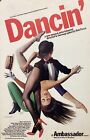 Dancin   Vintage Original Window Card Poster 1978  Ambassador Theatre
