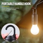 Solar Rechargeable Hanging Led Tent Light Lpx4 Waterproof For Camping Emergency