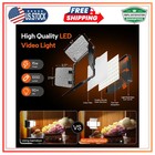 2 Pack Led Video Lighting Kit  9 Light For Studio