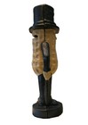 Planters - Vintage Rare Cast Iron Mr Peanut Mascot Coin Bank W  Box