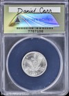 1862  5 Dan Carr P   R r  Smith   Co  Silver Token Anacs Ms 70   W  Coa
