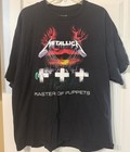 Lot Of 5 Used Metallica Shirts Xxl 2xl Black Metal T Shirts