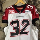 2015 Game Worn Tevaughn Campbell Calgary Stampeders Cfl Football Jersey Sz 42