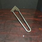 Set Of 4 Mid Century Modern Style Mcm Hairpin Heavy Metal Table Legs 16    Hardwar