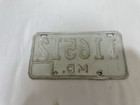Maryland Vintage  1982  Motorcycle Cycle License Plate   116512