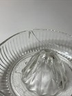 Vintage Clear Glass Reamer Juicer Pour Spout Heavy
