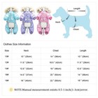 Winter Snowsuit For Dog Waterproof Warm Pet Coat Puppy Jacket Hooded Jumpsuit Us