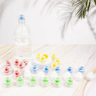 10pcs Push Pull Cap Replacement Water Bottle Flip Tops For Soda Water Bottles