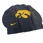 Qty  2  Iowa Hawkeyes Nike Swim Cap Silicone Black   Yellow Brand New Light