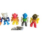 Robot Action Figure Lot 9 Figures Plus Accessories Design