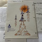 Original Set  Missile Command Cocktail Table Atari Arcade Video Game Manual