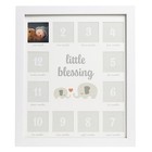 My First Year Photo Frame  Baby Milestone Picture Frame  Newborn Keepsake  