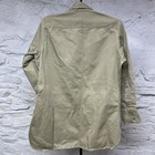 Wwii Korean War Vintage 40s 50s Military Shirt Us Army Khaki Twill Epaulets