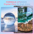 Crystal Clear Epoxy Resin Kit 2 Gallon - No Yellowing No Bubbles For Crafts
