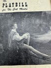 Vintage Lot Of 13 1950s Broadway Playbills   3 Showplace Katherine Hepburn Flier