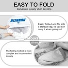 L Runnzer Crib Tent See Through Mesh Net Pop Up W Carry White Storage Canopy