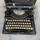 1930 s Underwood Noiseless Black Portable Typewriter W case Benefits Charity