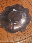 Vintage New York City Souvenir Ashtray Statue Of Liberty Times Square Metal 5   