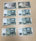 Spain 1000 Pesetas Banknotes     Banco De Espa  a     Vintage Currency     Lot Of 8