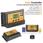 Mppt Solar Panel Regulator Charge Controller Auto Focus Tracking 30-100a 12v 24v