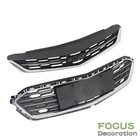 For 2016 2017 2018 Chevrolet Cruze Front Upper lower Grille Grill Set Chrome