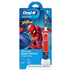 Oral-b Kids Electric Toothbrush Marvel Spiderman Rechargeable Soft Brush 3  New