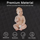 Quilted Mattress Pad Cover Extra Deep Pocket Waterproof Mattress Protector