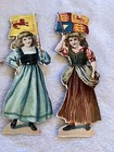 Antique Victorian Raphael Tuck Lot Rare Scrap Die Cut Paper Dolls England Kids