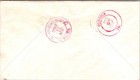 Canada Fdc 1956 Ottawa On Sc 363 Vintage Registered Cover Block 4-a9395