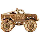 Wood Trick Lumber Rumbler Car Wooden 3d Mechanical Model Kit Puzzle Toy Gift