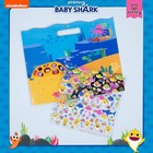 Baby Shark Sticker Play Set - 100 Reusable Puffy Stickers    