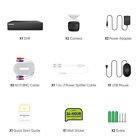 Sannce 4ch 2mp Dvr Outdoor Home Cctv 1080p Security Camera System Night Vision