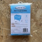 Graco Pack N Play Players Fitted Sheets 2 Pack Stripes Gray New 39    X 27   