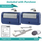 2 For Chamberlain Liftmaster Craftsman Garage Door Opener Remote 891 Learn Blue