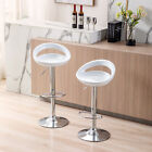 Modern Bar Stools Set Of 2 Barstools Adjustable Swivel Bar Chair For Kitchen Bar