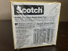  6 Pack  Scotch 665 Double-sided Tape 1 2  X 900  1  Core Clear