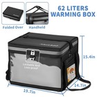 New Insulated Food Delivery Bag 62l Waterproof Fits 14in Pizza Box