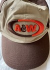 Tee Luv A w Logo Hat - A And W Root Beer Baseball Cap  tan And Brown 