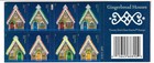 Usps Gingerbread Houses 2013 Forever Holidays Stamps - Book Of 20 Postage Stamps