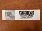 Motion City Soundtrack - 2010 My Dinosaur Life - Promotional Sticker