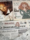 Reba Mcentire 1994   1995 Concert Tour Program Book - Read My Mind   Newspaper