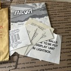 Original Factory Far Out Gottlied Set  Pinball Arcade Game Manual