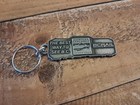 Vtg Whistler Explorer Bc Rail Metal Keychain 2 75  Scenic Trail Passenger Train