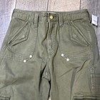 Gap X Cult Gaia Cargo Barrel High Rise Pants Olive Size 10 New W Tags ax