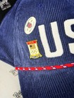 Polo Ralph Lauren Team Usa 2026 Olympics Corduroy Cap Hat W Pins Soccer Rare Nwt
