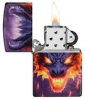 Zippo 46251  Glowing Dragon  540 Color Process-2 Sided  Glow In Dark Lighter