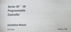 Ge Fanuc Automation Gfk-0356l Installation Manual Gfk0356l