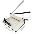 17 Inch Guillotine Paper Cutter A3-b7 Heavy Duty Page Trimmer With Metal Base